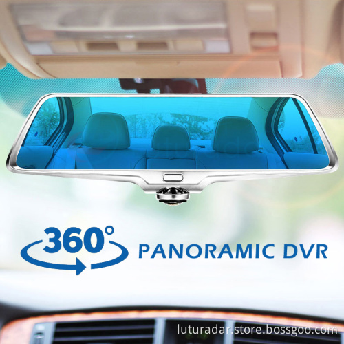 360 car rearview mirror camera recorder hd1080P car dvr camera